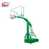 Outdoor movable height adjustable portable leisure basketball stand with SMC backboard