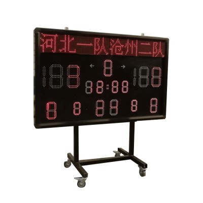 Hot sale electronic led portable basketball scoreboard