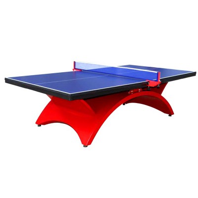 Big Rainbow shape legs 25mm top table tennis table indoor rainbow ping pong table