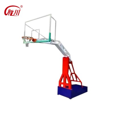 High quality out door portable basketball poles stand set