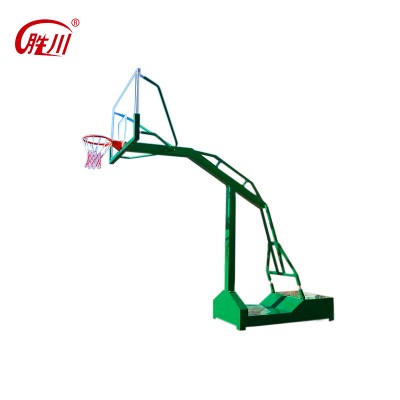 Hot sale concave box - type outdoor adjustable hydraulic basketball stand