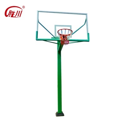 Professional in ground basketball hoops system